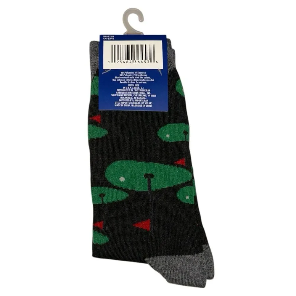 1x Juncture Mens Crew Socks Golf Size 6-12